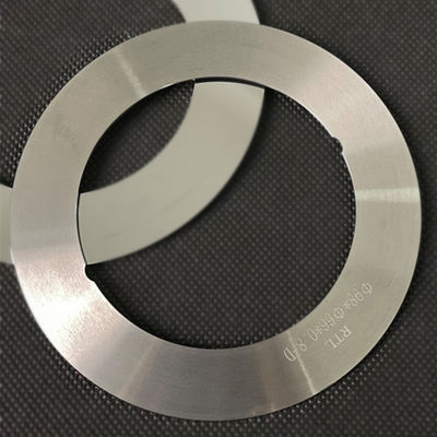 Cuchilla de corte circular de carburo de tungsteno duradero para máquinas de embalaje