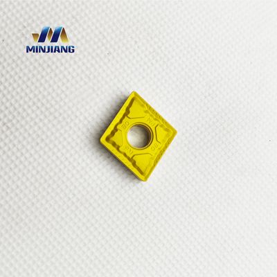 Rombus 80° Mecanizado externo e interno PVD CVD Polígono regular de carburo de tungsteno Herramientas de corte CNC para torno de metal