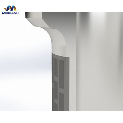 Saldado por arco de transferencia de plasma rodamientos radiales de carburo de tungsteno para aplicaciones industriales