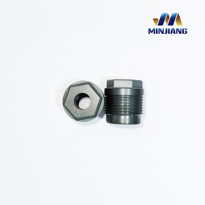 Boquilla hexagonal externa para perforación de petróleo y gas con resistencia a la temperatura Trs 2200