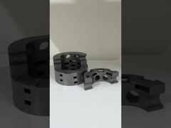 Componentes de válvulas de carburo de tungsteno de alta precisión de buena calidad